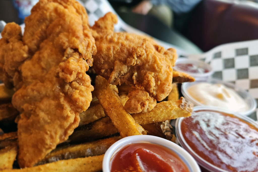 2 piece Chicken Strips
